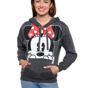 NWT Disney Plus Size Minnie‎ Mouse Hoodie/Pullover Gray Size 2XL/50-52
